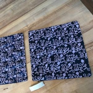 Two Pillow covers (12" x12")
